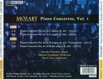 2CD Wolfgang Amadeus Mozart: Piano Concertos, Vol. 1