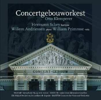CD Maria Stader: Mozart-Mahler 