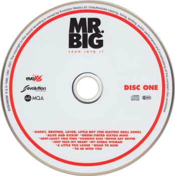 2CD Mr. Big: Lean Into It (30th Anniversary Edition)
