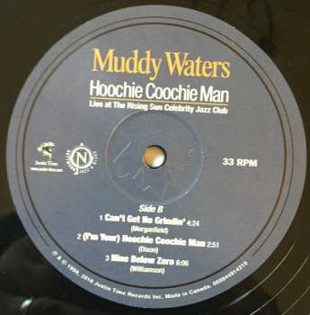 LP Muddy Waters: Hoochie Coochie Man (Live At The Rising Sun Celebrity Jazz Club) LTD