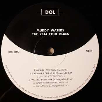 LP Muddy Waters: The Real Folk Blues DLX