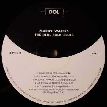 LP Muddy Waters: The Real Folk Blues DLX