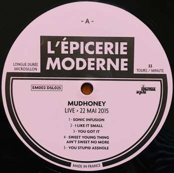 LP Mudhoney: Live - May 22 2015 - L'Épicerie Moderne - Feyzin - France