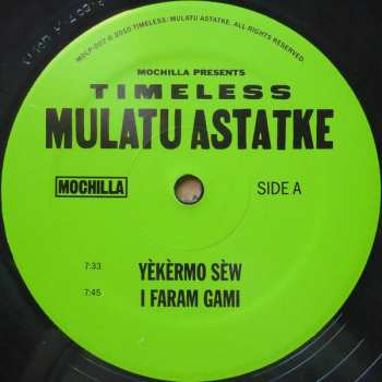 2LP Mulatu Astatke: Mochilla Presents Timeless