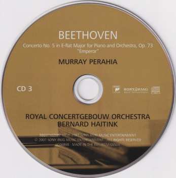 3CD Ludwig van Beethoven: The Complete Piano Concertos