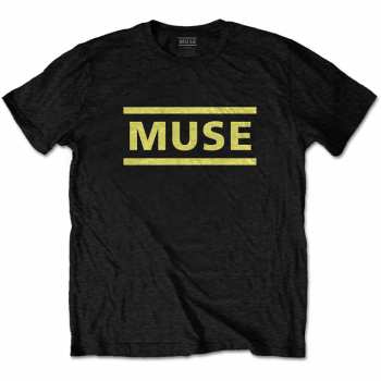 Merch Muse: Tričko Yellow Logo Muse 