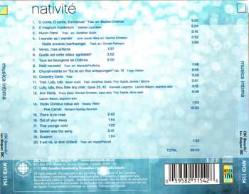 CD Musica Intima: Nativité