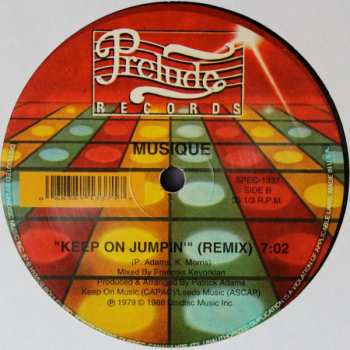 LP Musique: In The Bush (Remix) / Keep On Jumpin' (Remix)