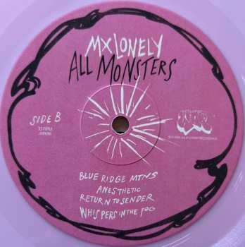 LP MX LONELY: All Monsters CLR