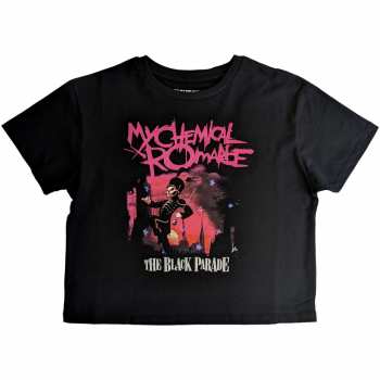 Merch My Chemical Romance: Dámske Crop Top The Black Parade
