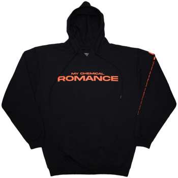 Merch My Chemical Romance: My Chemical Romance Unisex Pullover Hoodie: Romance Bullets (black) (back Print) (small) S