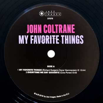 LP John Coltrane: My Favorite Things LTD