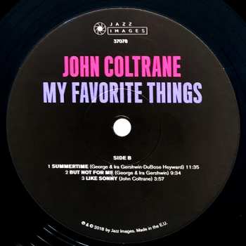 LP John Coltrane: My Favorite Things LTD