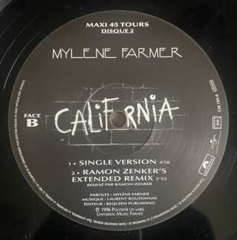 2LP Mylène Farmer: California (Remixes) LTD