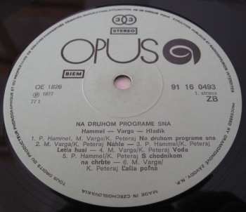 LP Pavol Hammel: Na II. Programe Sna