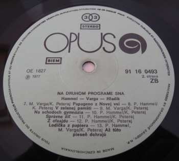 LP Pavol Hammel: Na II. Programe Sna