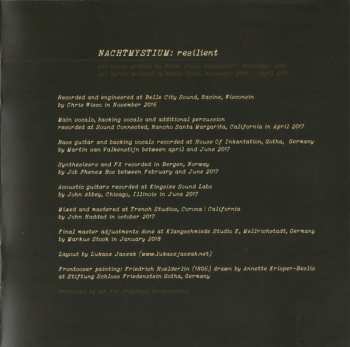 CD Nachtmystium: Resilient DIGI