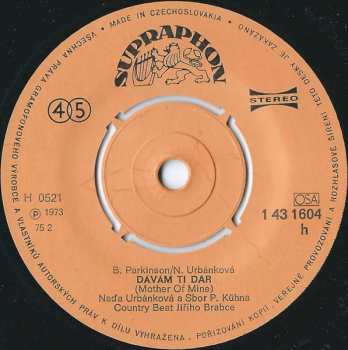 SP Naďa Urbánková: Dávám Ti Dar • Kapka Rosy