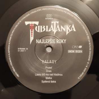 2LP Tublatanka: Najlepšie Roky