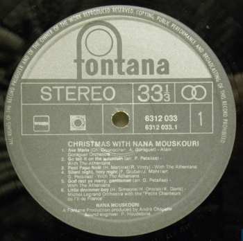 LP Nana Mouskouri: Christmas With Nana Mouskouri