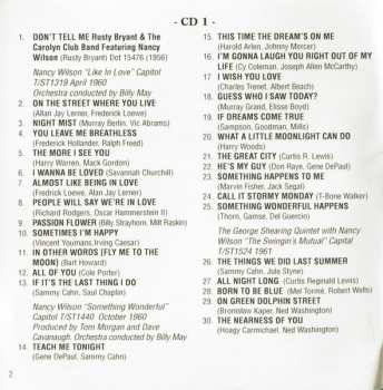 2CD Nancy Wilson: The Early Years 1956-62