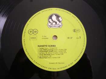LP Nanette Scriba: Nanette Scriba