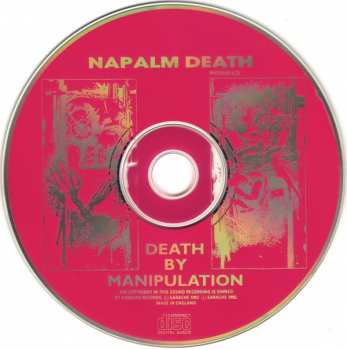 CD Napalm Death: Death By Manipulation