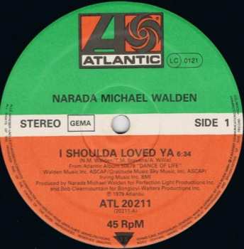 LP Narada Michael Walden: I Shoulda Loved Ya LTD