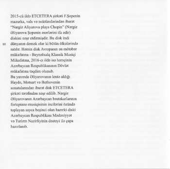 CD Nargiz Aliyarova: Plays Azerbaijani Music