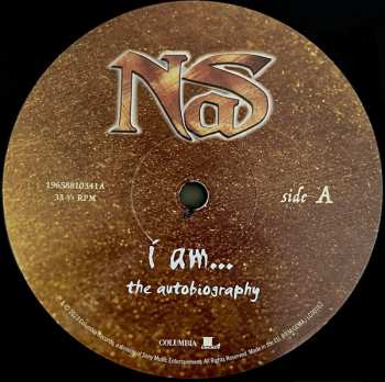 2LP Nas: I Am...The Autobiography LTD