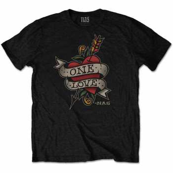 Merch Nas: Tričko Love Tattoo  S
