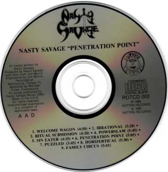 CD Nasty Savage: Penetration Point