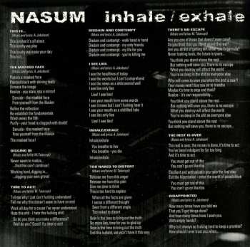 CD Nasum: Inhale / Exhale