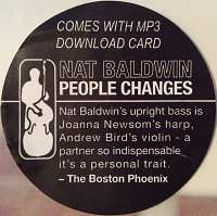 LP Nat Baldwin: People Changes
