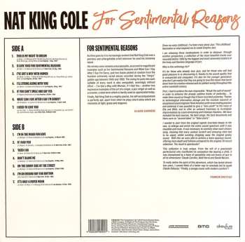 LP Nat King Cole: For Sentimental Reasons