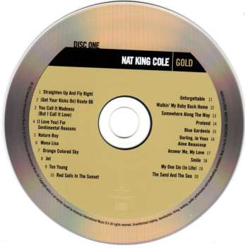 2CD Nat King Cole: Gold