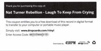 LP Nat Turner Rebellion: Laugh To Keep From Crying CLR | LTD