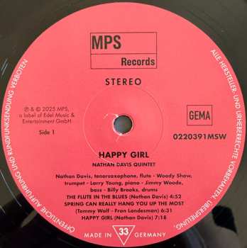 LP Nathan Davis: Happy Girl