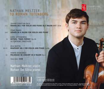 CD Nathan Meltzer: To Roman Totenberg 