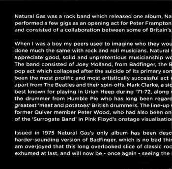 CD Natural Gas: Live From The Vault (Live At Cobo Arena, Detroit, MI 1976)