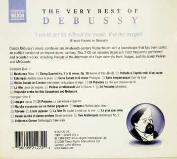 2CD Naxos: The Very Best Of Debussy