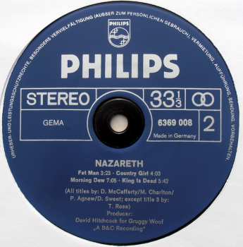 LP Nazareth: Nazareth CLR