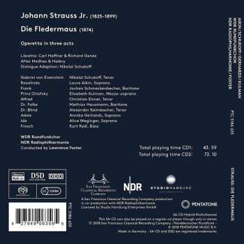 2SACD Johann Strauss Jr.: Die Fledermaus 