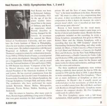 CD Jose Serebrier: Three Symphonies