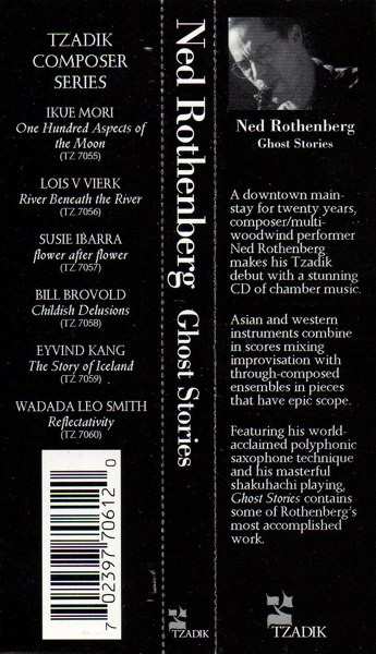 CD Ned Rothenberg: Ghost Stories