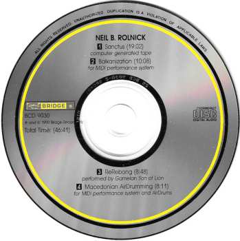 CD Neil Rolnick: Macedonian AirDrumming