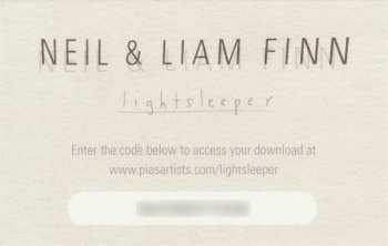 LP Neil & Liam Finn: Lightsleeper
