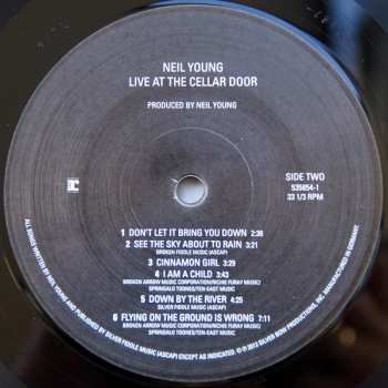 LP Neil Young: Live At The Cellar Door