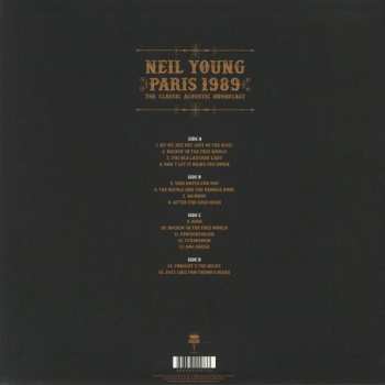 2LP Neil Young: Paris 1989 - The Classic Acoustic Broadcast