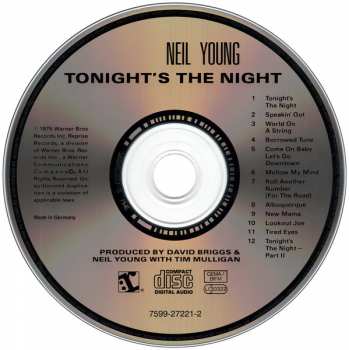 CD Neil Young: Tonight's The Night